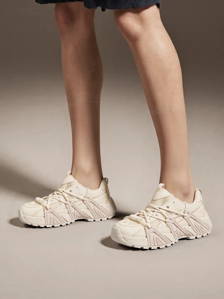 Damskie Sneakersy BOLD RUSH BEIGE