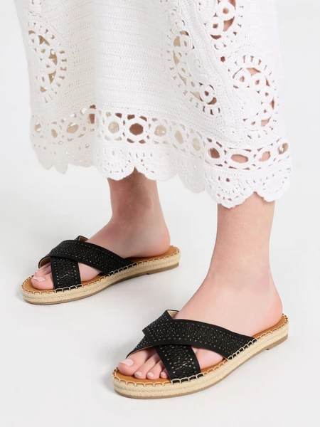 Damskie Klapki MIRA BLACK