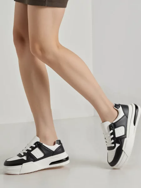 Damskie Sneakersy VELVIA BLACK/WHITE