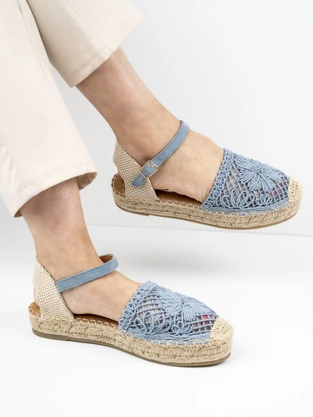 Espadryle Gama w kolorze Jeans