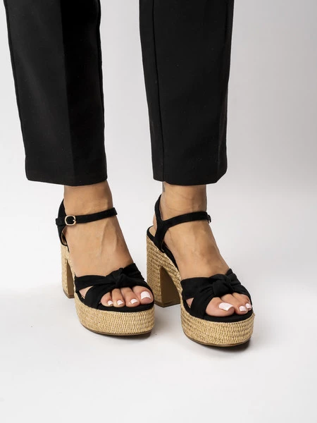 Sandały Letnia Elegancja BLACk