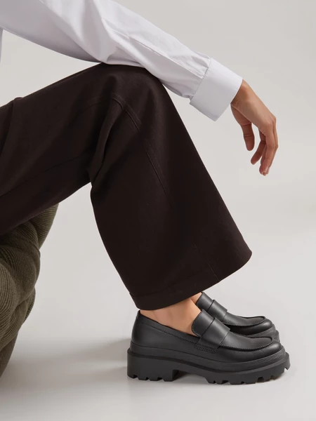 Damskie Mokasyny CARRERA – Nero