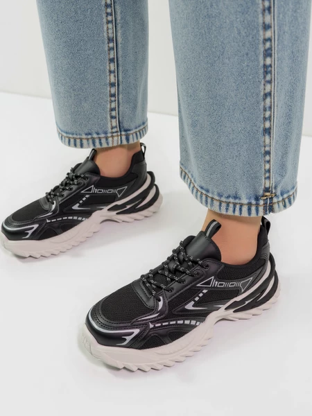 Sneakers Nowoczesność Black