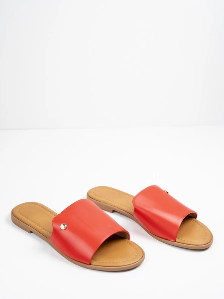 Klapki Marsylia w kolorze Red