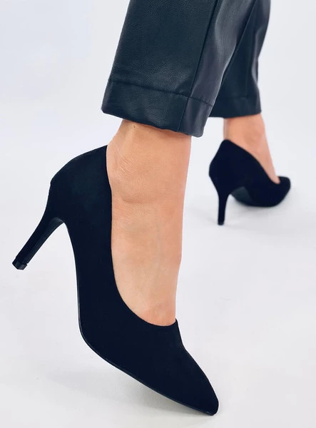 Klasyczne szpilki damskie EURIELLE BLACK