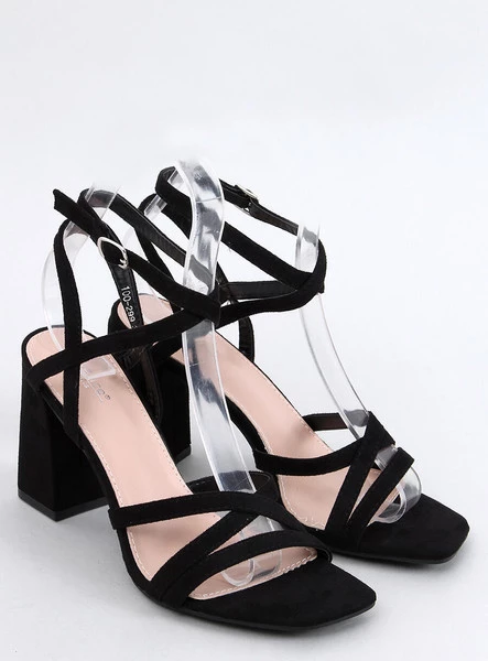 Sandałki na obcasie DIVOI BLACK