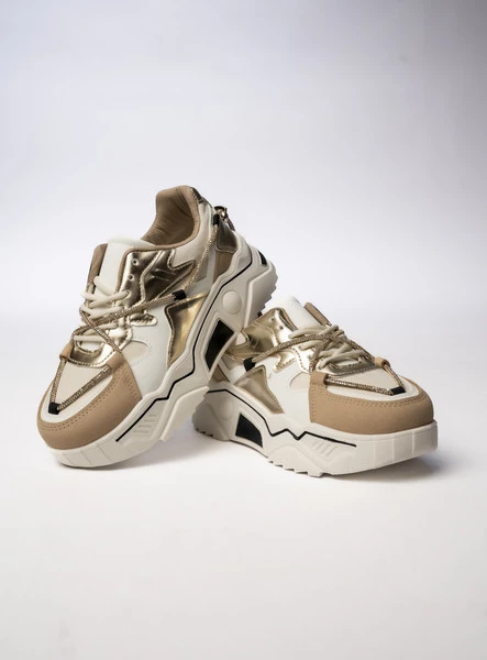 Damskie Sneakersy VEYRA BEIGE