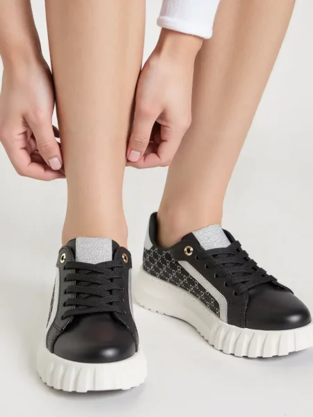 Damskie Sneakersy MONVIA BLACK
