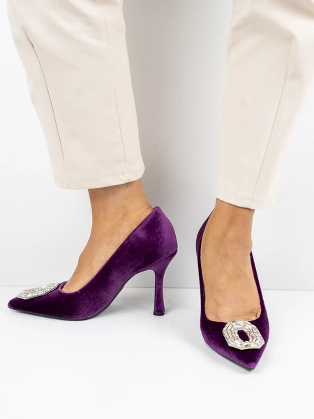 Czółenka Emily w kolorze Purple