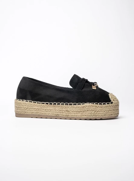Damskie Espadryle LIVORA BLACK