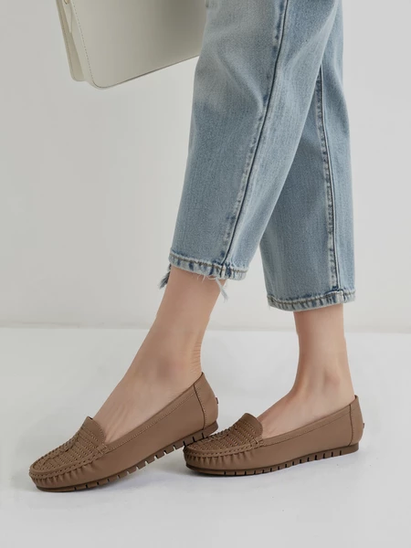 Damskie Mokasyny ELARA KHAKI