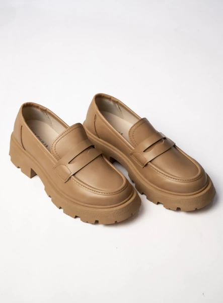 Damskie Mokasyny VIA GIULIA KAKI