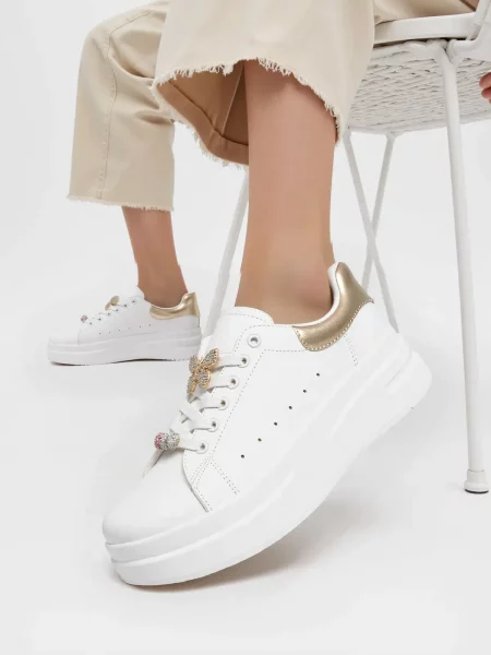 Damskie Sneakersy AZORA GOLD