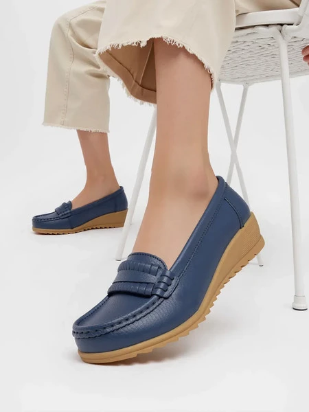 Damskie Mokasyny ALORA DARK BLUE