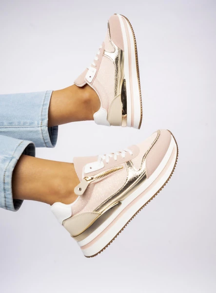 Damskie Sneakersy –  Ava PINK 