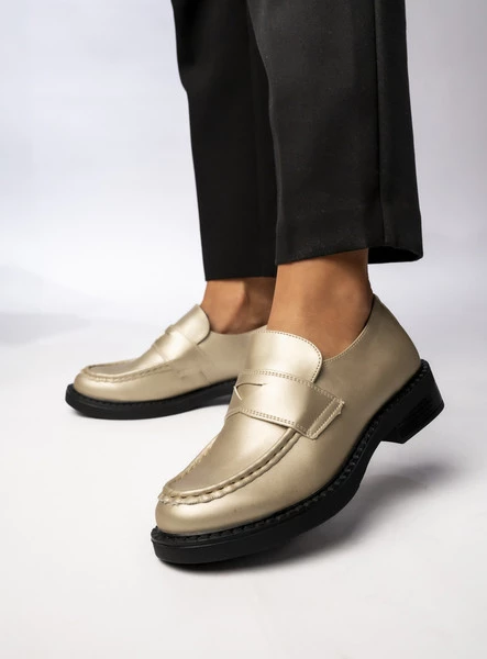 Damskie Mokasyny CELINO PLATINO – Klasyczne Buty na Co Dzień