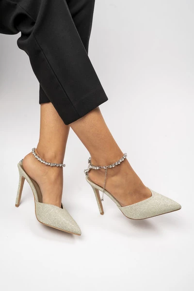 Damskie Szpilki GOLD