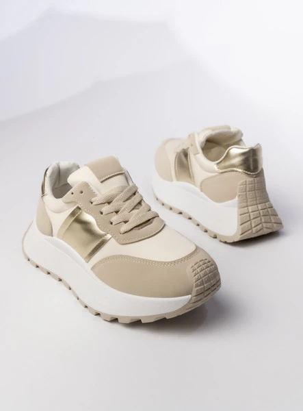 DAMSKIE SNEAKERS LIVIA BEIGE