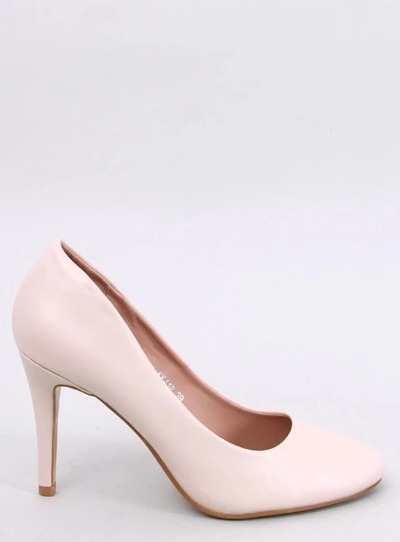 Czółenka okrągłe noski LINDY BEIGE