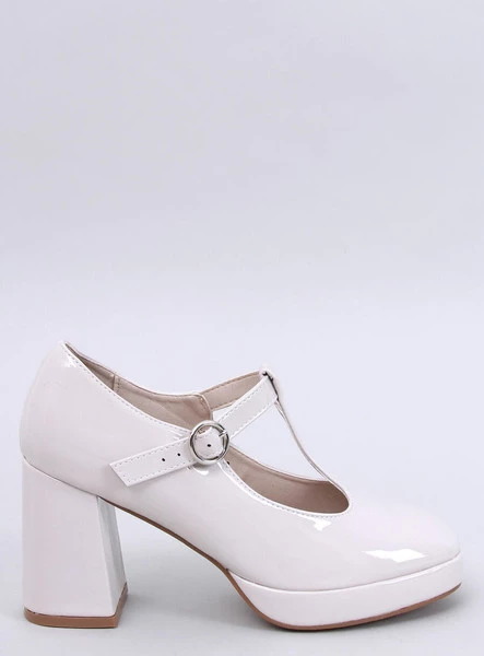 Czółenka na platformie MORETON BEIGE