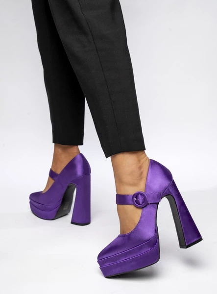 Damskie Szpilki LAVENDER GLAM PURPLE