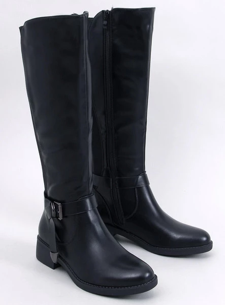 Oficerki z elastyczną cholewką WINTS BLACK