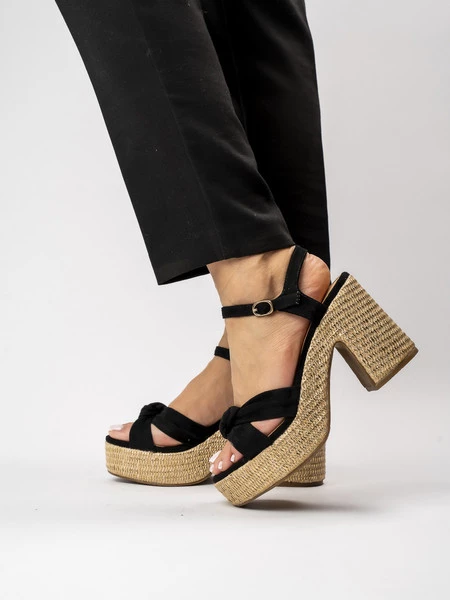 Sandały Letnia Elegancja BLACk