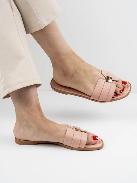 Klapki Aleksa w kolorze Pink