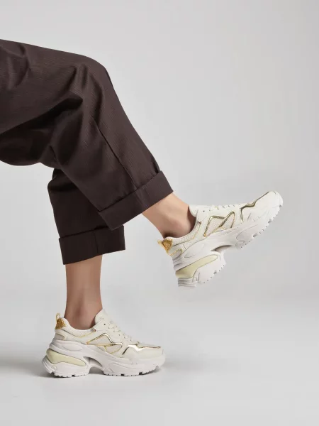 Sneakersy GLAM BEIGE