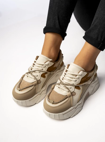 Damskie Sneakersy VEYRA KHAKI