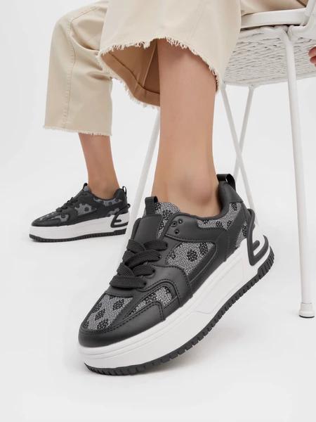 Sneakersy Urban Chic Black