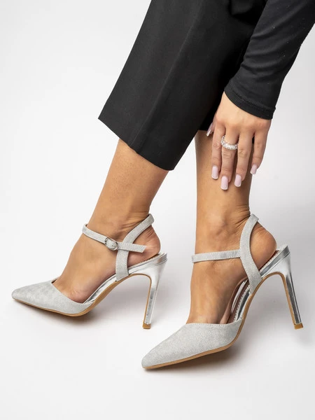 Damskie Szpilki KAYLA SILVER