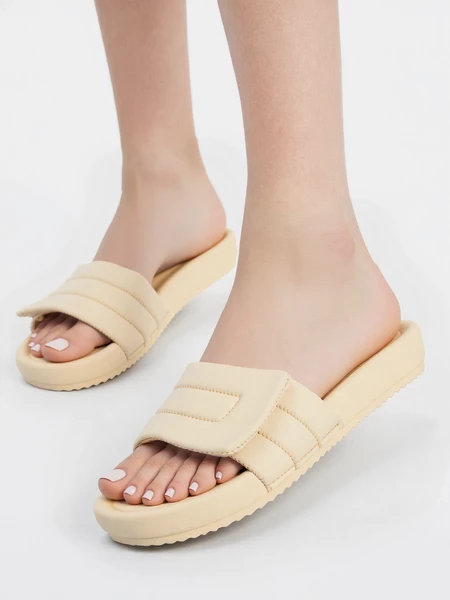 Damskie Klapki MARIS BEIGE