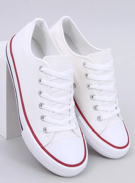 Trampki damskie klasyczne BASIC WHITE