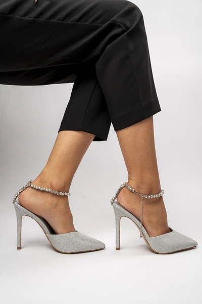 Damskie Szpilki KAYLA SILVER