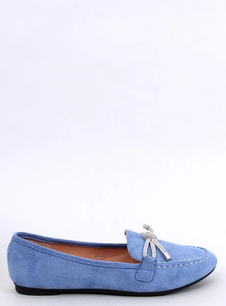 Mokasyny zamszowe MARSOIN BLUE