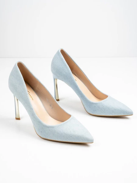 Modne czółenka - Eclanne Cowboy White