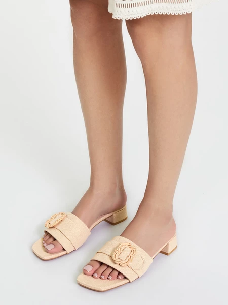 Klapki Eleganca Khaki