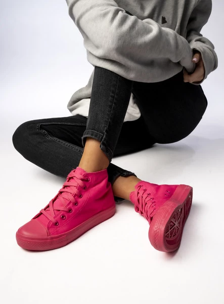 Damskie Trampki SOLIS FUSHIA