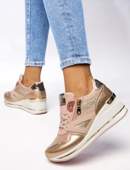 Damskie Sneakersy VELORA PINK