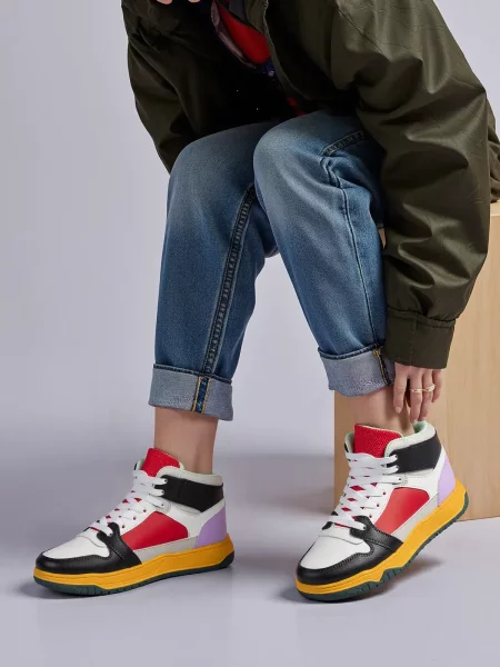 Damskie Sneakersy HAYDEN BLACK/RED 