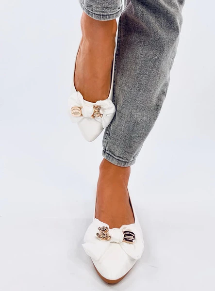 Baleriny z misiem BONNIES WHITE