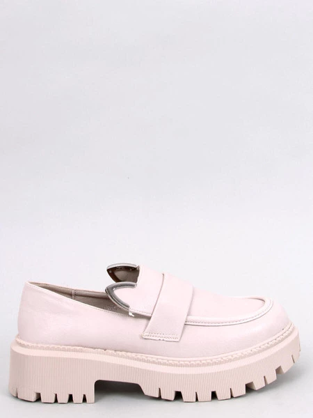 Mokasyny na platformie z uszkami BUNNIES BEIGE