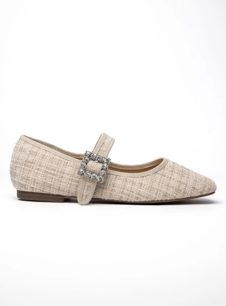 Damskie Baleriny ELIORA – BEIGE