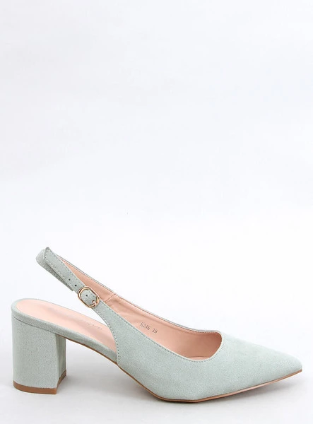 Czółenka z odkrytą piętą SOHEIL GREEN