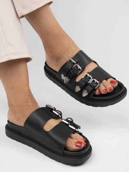 Damskie Sandały BLACK