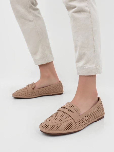 Klapki Elegante Khaki