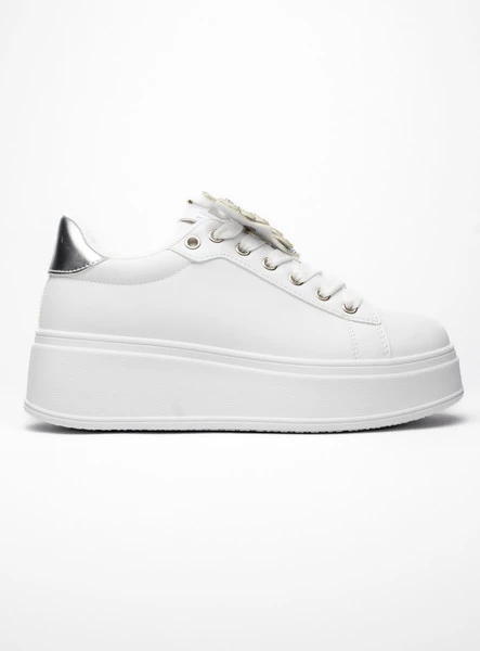 Damskie Sneakersy BUTTERFLY LUX – Silver 