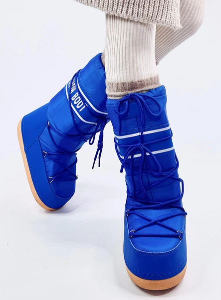 Snow boots wysokie TANGE BLUE