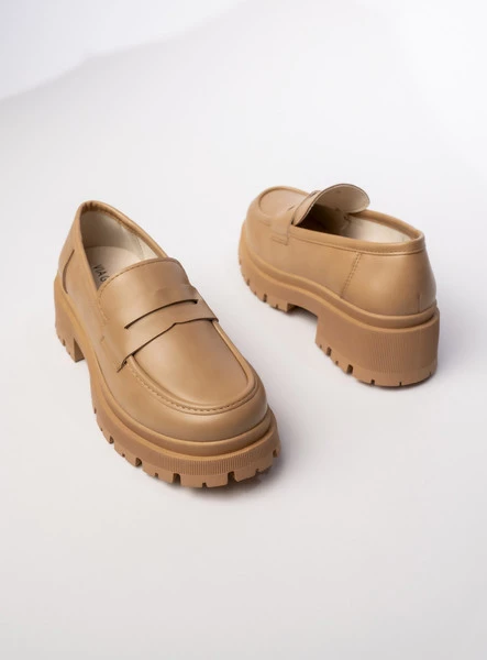 Damskie Mokasyny – Ciemny beż RIVIA KHAKI